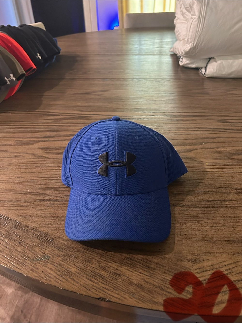 Under Armour Royal Blue Hat with Black Logo